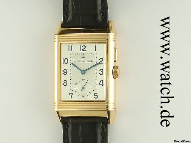 Jaeger-LeCoultre Reverso Duoface Handaufzug 18kt Rosegold 42x26mm watches