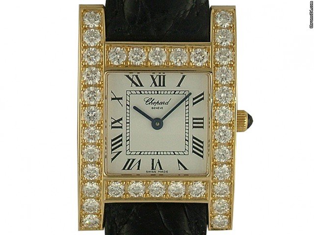 Chopard Gelbgold Diamond 36x24mm watches