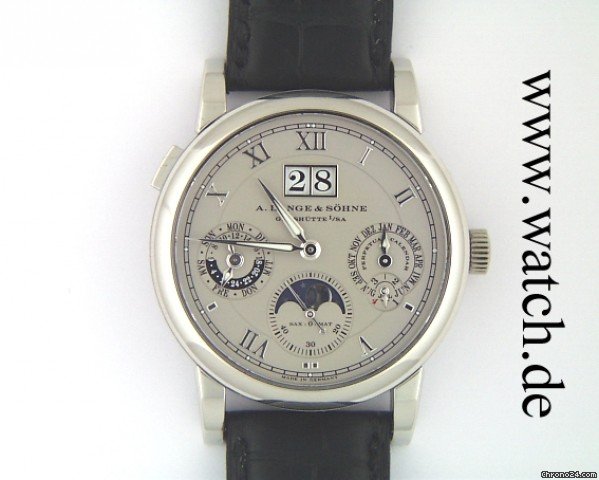 A. Lange & Sohne Langematic Perpetual Platin 38mm watches
