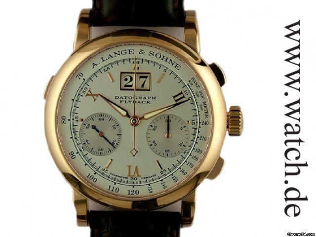 A. Lange & Sohne Datograph Flyback Chronograph Rosegold Faltschlie e 39mm watches