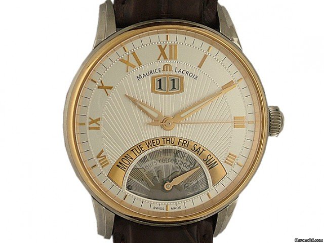 Maurice Lacroix Jours Retrogrades Stahl/Rosegold 40mm watches