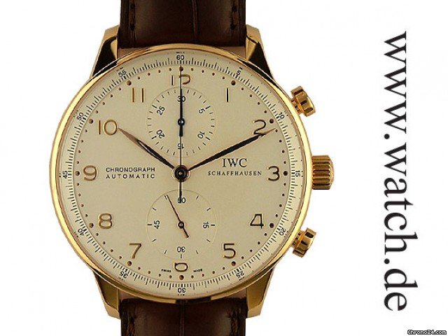 IWC Portugieser Chronograph Automatic 18kt Rosegold 41mm watches