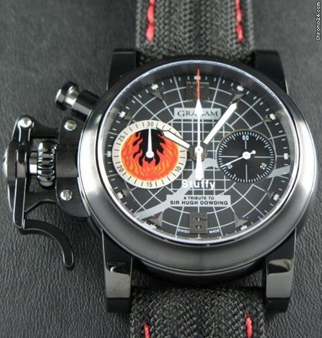 Graham 2CFBBS B19A T05B Limited Edition Chronofighter "Stuffy", watches