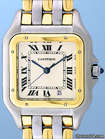 Cartier Three-Row Panther watches