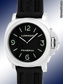 Panerai Gent's Stainless Steel PAM112 44mm Luminor Base Strapwatch [On Hold] watches