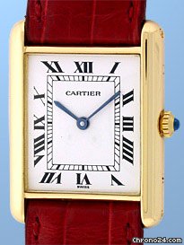 Cartier Classic Tank Strapwatch watches
