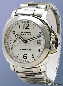 Panerai Gent's Stainless Steel 40mm Luminor Marina PAM 51 watches