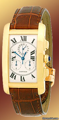 Cartier Tank Americaine Chronograph Strapwatch [On Hold] watches