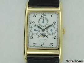 Audemars Piguet Gent's 18K Yellow Gold Rectangular Case Perpetual Calendar watches