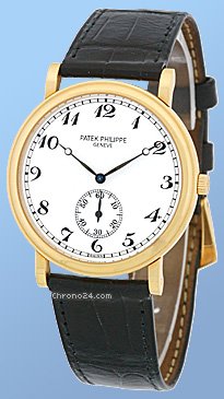 Patek Philippe Gent's 18K Yellow Gold #5022 Officer's Calatrava watches
