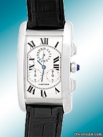 Cartier Tank Americaine Chronograph Strapwatch watches