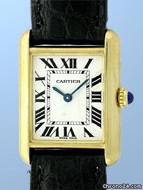 Cartier Louis Cartier Classic Tank Strapwatch watches