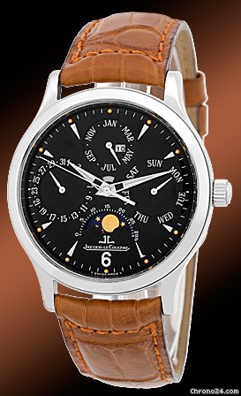 Jaeger-LeCoultre Gent's Stainless Steel Master Perpetual Calendar Strapwatch [On Hold] watches