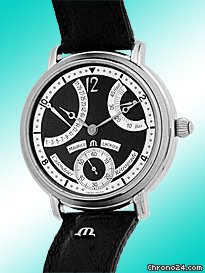 Maurice Lacroix Masterpiece Retrograde Calendar Strapwatch watches
