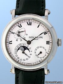 Patek Philippe Gent's 18K White Gold 5054 Complicated Strapwatch watches