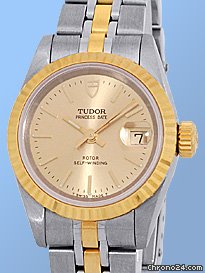 Tudor Certified Pre-Owned Stainless Steel & Yellow Gold - Princess Date watches