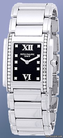 Patek Philippe Lady's Stainless Steel Diamond Twenty-4 watches