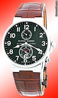 Ulysse Nardin Gent's Stainless Steel Maxi Marine Chronometer watches