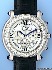 Chopard Happy Sport Diamond Chronograph watches