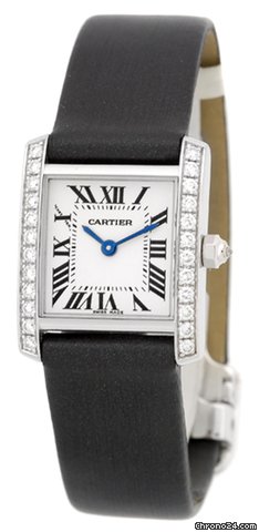 Cartier Diamond Tank Francaise Strapwatch watches