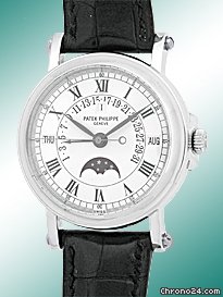 Patek Philippe Rare and Collectible Gent's Platinum # 5059-P Retrograde Perpetual Calendar watches