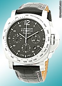 Panerai Gent's Stainless Steel Luminor Daylight Chronograph PAM250 Strapwatch watches