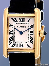 Cartier Classic Louis Cartier Tank Strapwatch watches