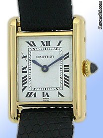 Cartier Louis Cartier Classic Tank Strapwatch watches