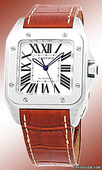 Cartier Santos 100 Strapwatch watches