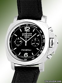 Panerai Gent's Stainless Steel PAM212 Luminor Flyback Chronograph watches