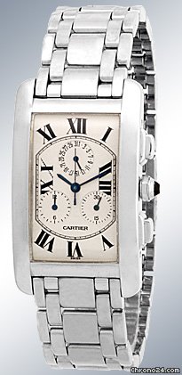 Cartier Tank Americaine Chronograph watches