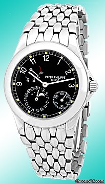 Patek Philippe Gent's Stainless Steel # 5085 Power Reserve Moonphase watches