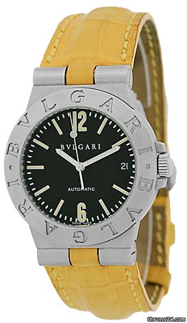 Bulgari Gent's Stainless Steel Diagono Strapwatch watches