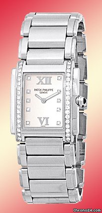 Patek Philippe Lady's Stainless Steel Diamond Twenty-4 watches