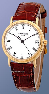 Patek Philippe Gent's 18K Yellow Gold #3802 Calatrava watches