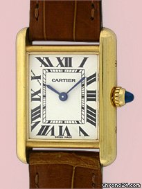 Cartier Louis Cartier Classic Tank Strapwatch watches