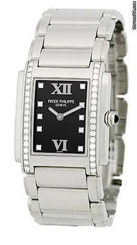 Patek Philippe Lady's Stainless Steel Diamond Twenty-4 watches