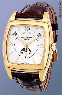Patek Philippe Gent's 18K Yellow Gold Ref # 5135 Gondolo Calendario Annual Calendar watches