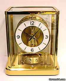 Jaeger-LeCoultre 24K Gold Plated Brass Atmos Elysee Desk Clock watches