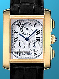 Cartier Tank Francaise Chronograph Strapwatch watches