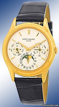 Patek Philippe Gent's 18K Yellow Gold Perpetual Calendar # 3940 watches
