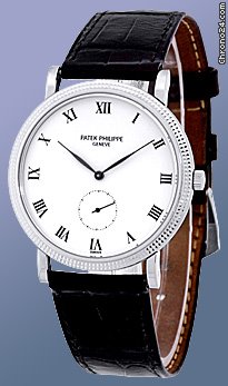 Replica Patek Philippe Gent's 18K White Gold Ref # 3919 Calatrava [On Hold] Watch