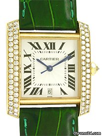 Cartier Diamond Tank Francaise watches