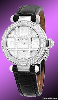 Cartier Diamond Pasha 32mm Strapwatch watches