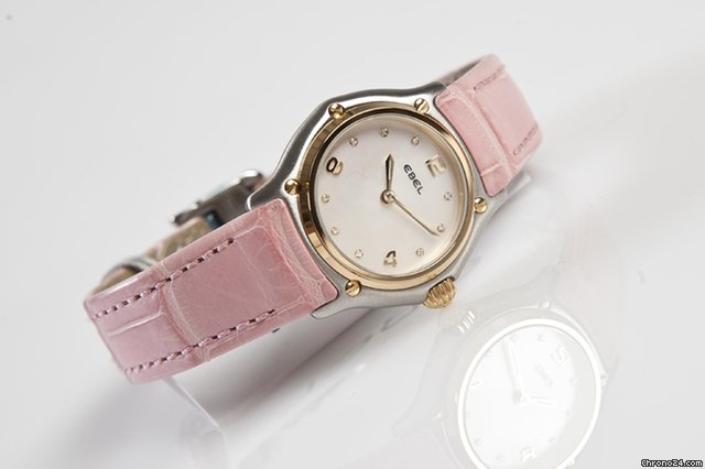 Ebel 1911 MINI Perlmutt ZB mit Diamanten DAU watches