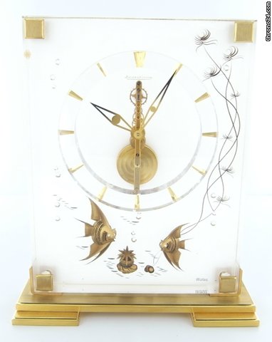 Jaeger-LeCoultre Pendule Jaeger-LeCoultre Marina "Baguette"8 jours de reserve watches