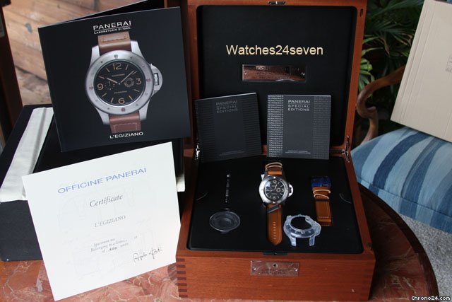 Panerai PAM 341 Egyptian Special Edition 60 mm: Retail watches