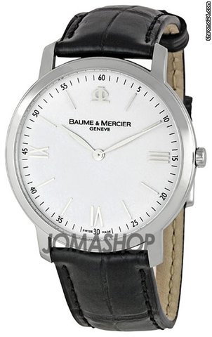 Baume & Mercier and Classima Mens White Dial Watch MOA8849 watches