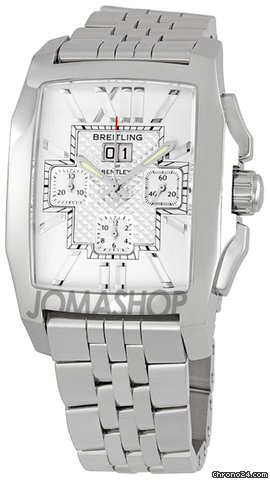 Breitling Flying B Chronograph Silver Dial Stainless Steel Mens Watch A4436512-G632SS watches