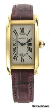 Cartier Mid-Size yellow gold watches